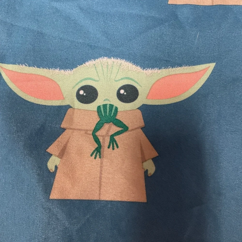 Star Wars Kids The Mandalorian Baby‎ Yoda Twin Fitted Sheet Set Bedding Set
